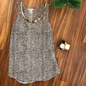 Animal Print Bar III Dressy Tank